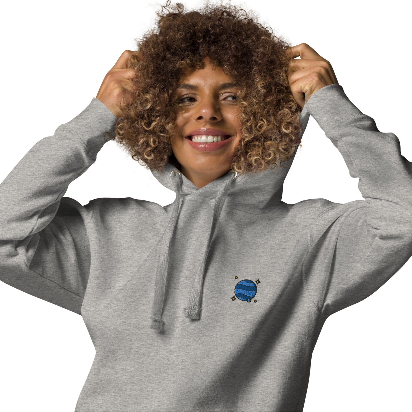 Femmes | Sweat à capuche – Broderie - Neptune