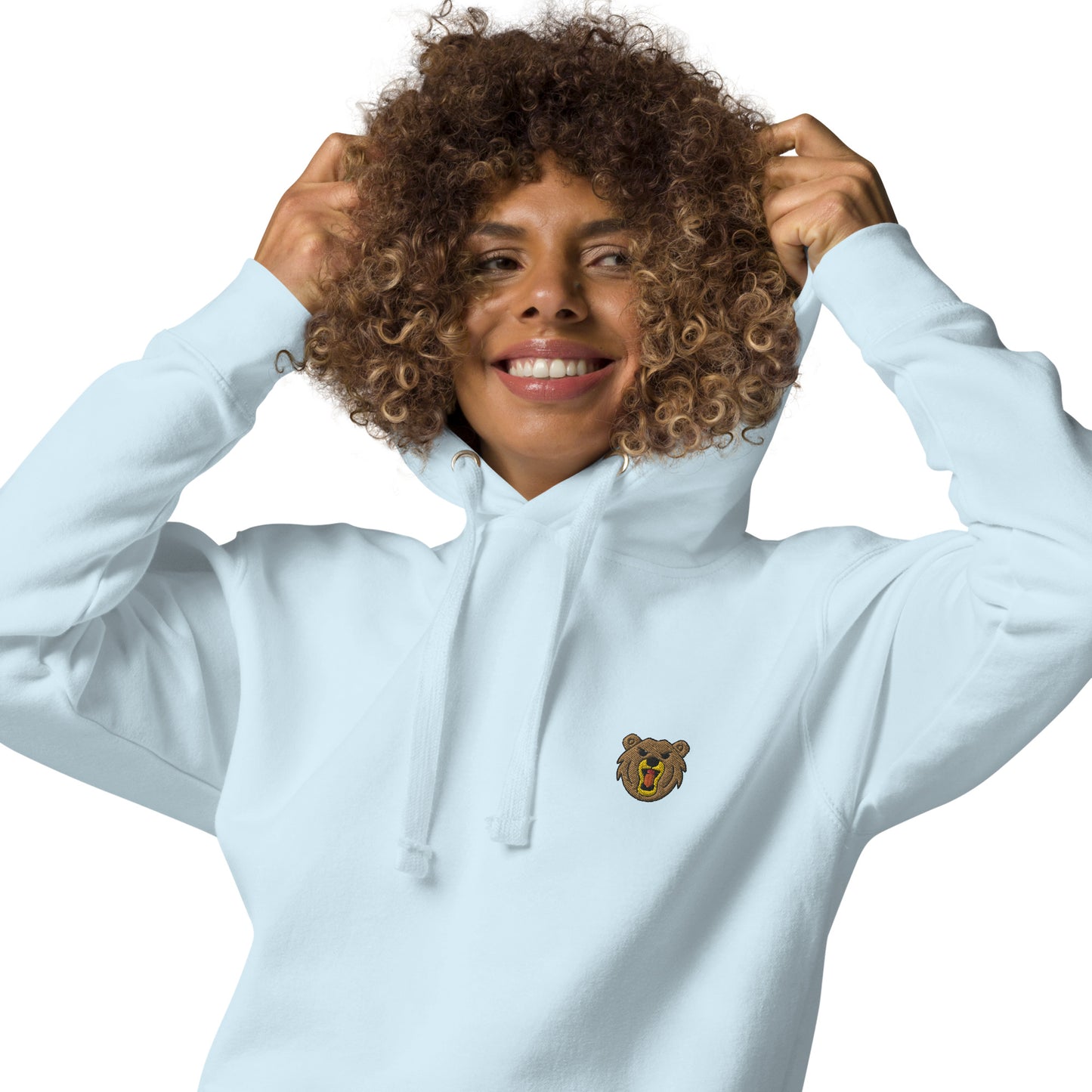 Femmes | Sweat à capuche - Broderie - Ours