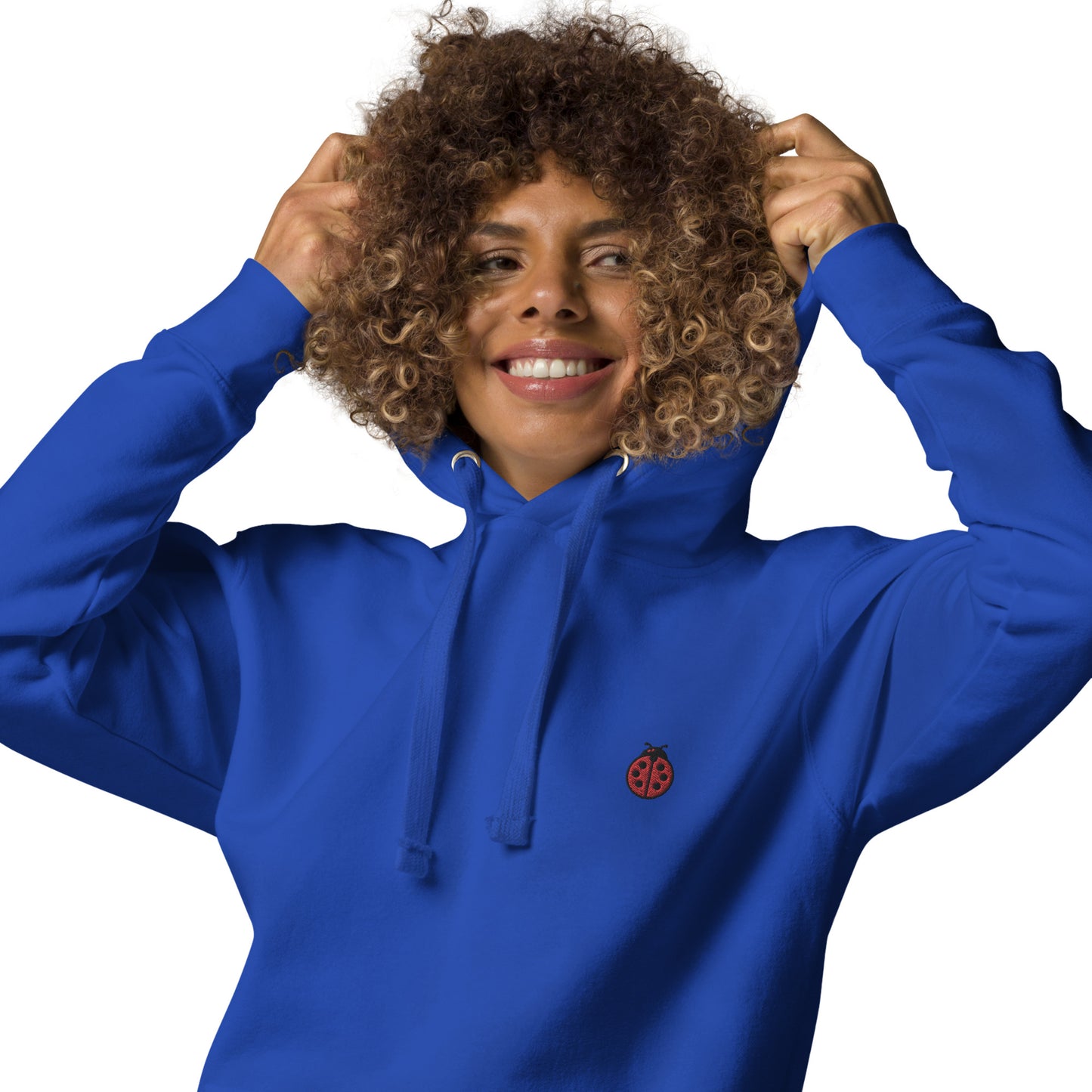 Femmes | Sweat à capuche - Broderie - Coccinelle