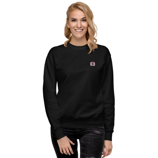 Femmes | Sweatshirt - Broderie - Pharmacie