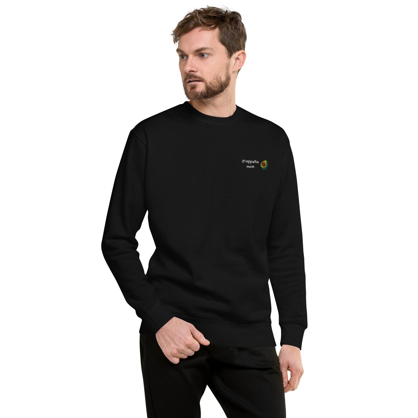 Hommes | Sweatshirt - Broderie - J'appelle mon avocat