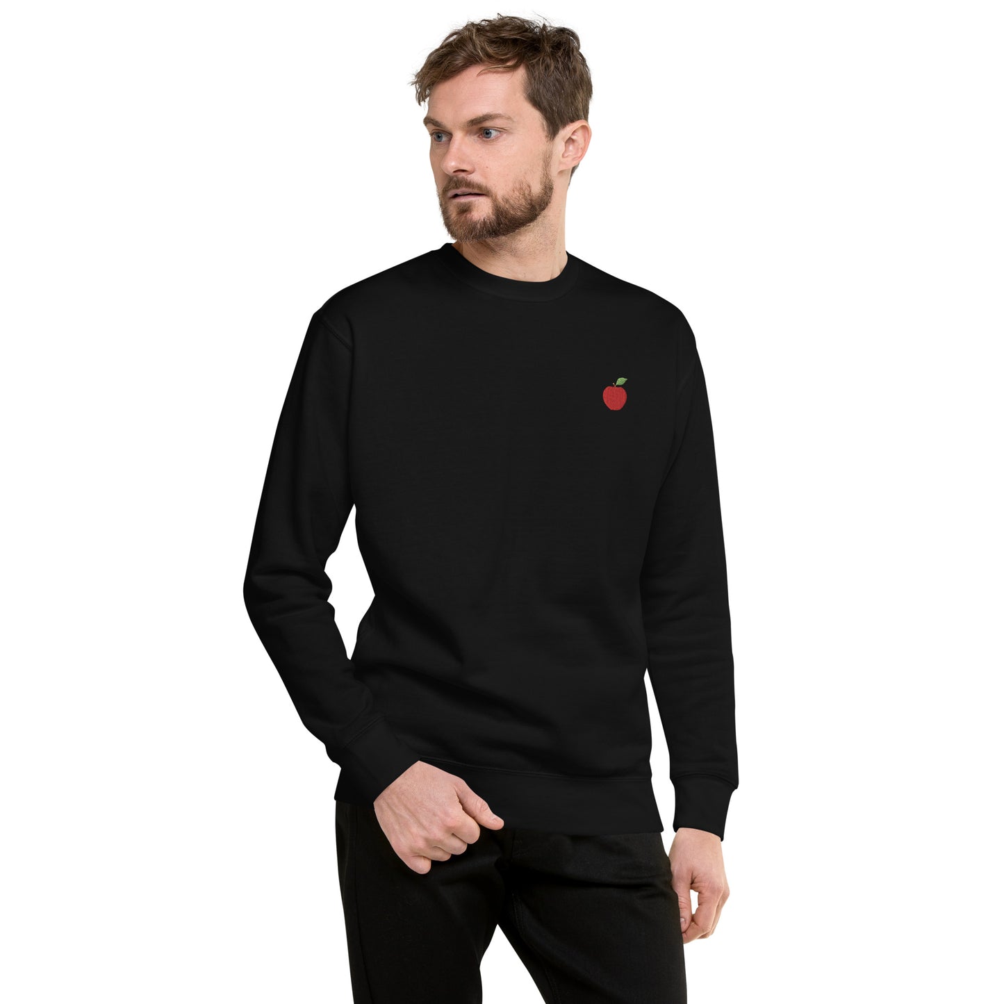 Hommes | Sweatshirt - Broderie - Pomme