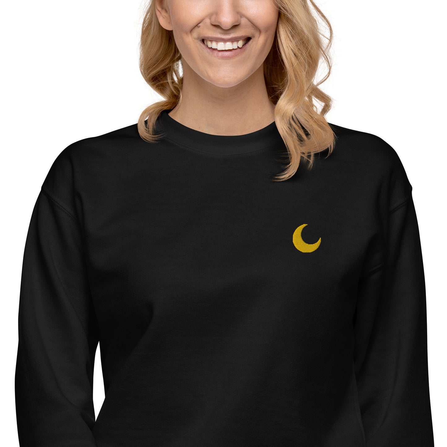 Femmes | Sweatshirt - Broderie - Croissant de lune