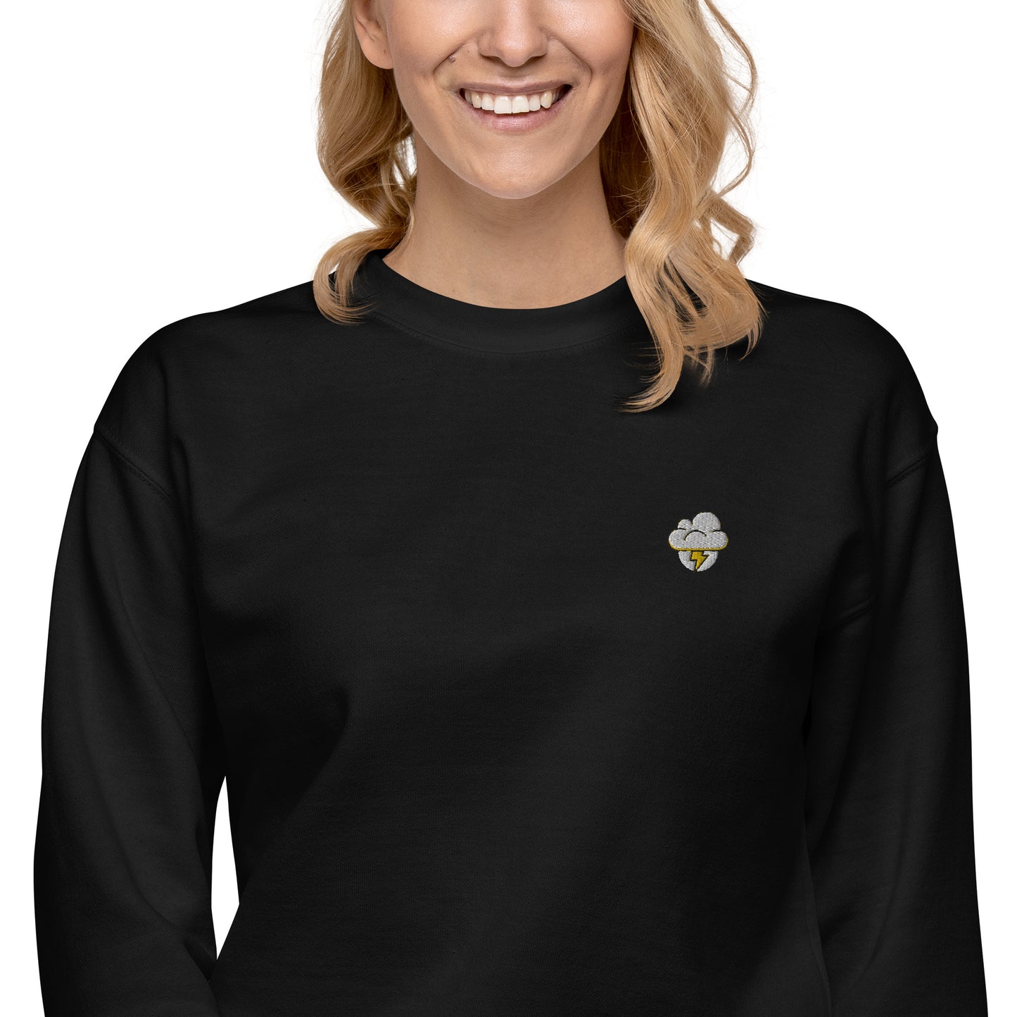 Femmes | Sweatshirt - Broderie - Orage