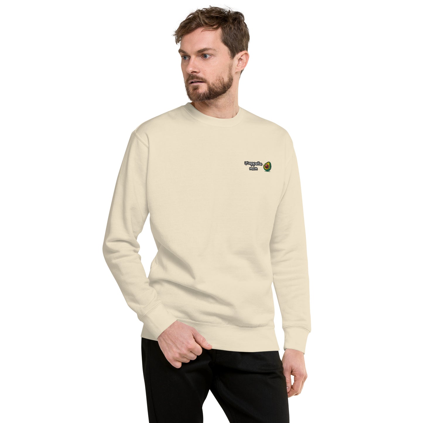 Hommes | Sweatshirt - Broderie - J'appelle mon avocat