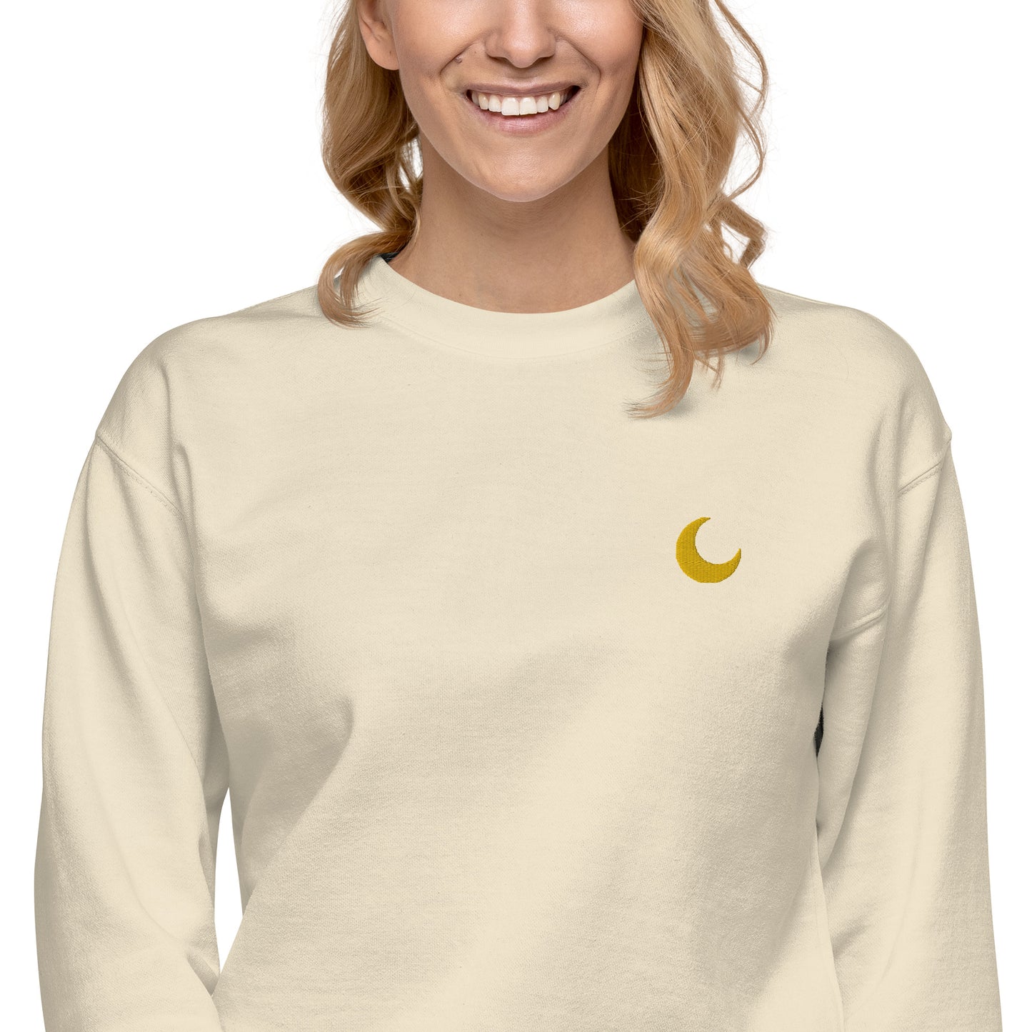 Femmes | Sweatshirt - Broderie - Croissant de lune