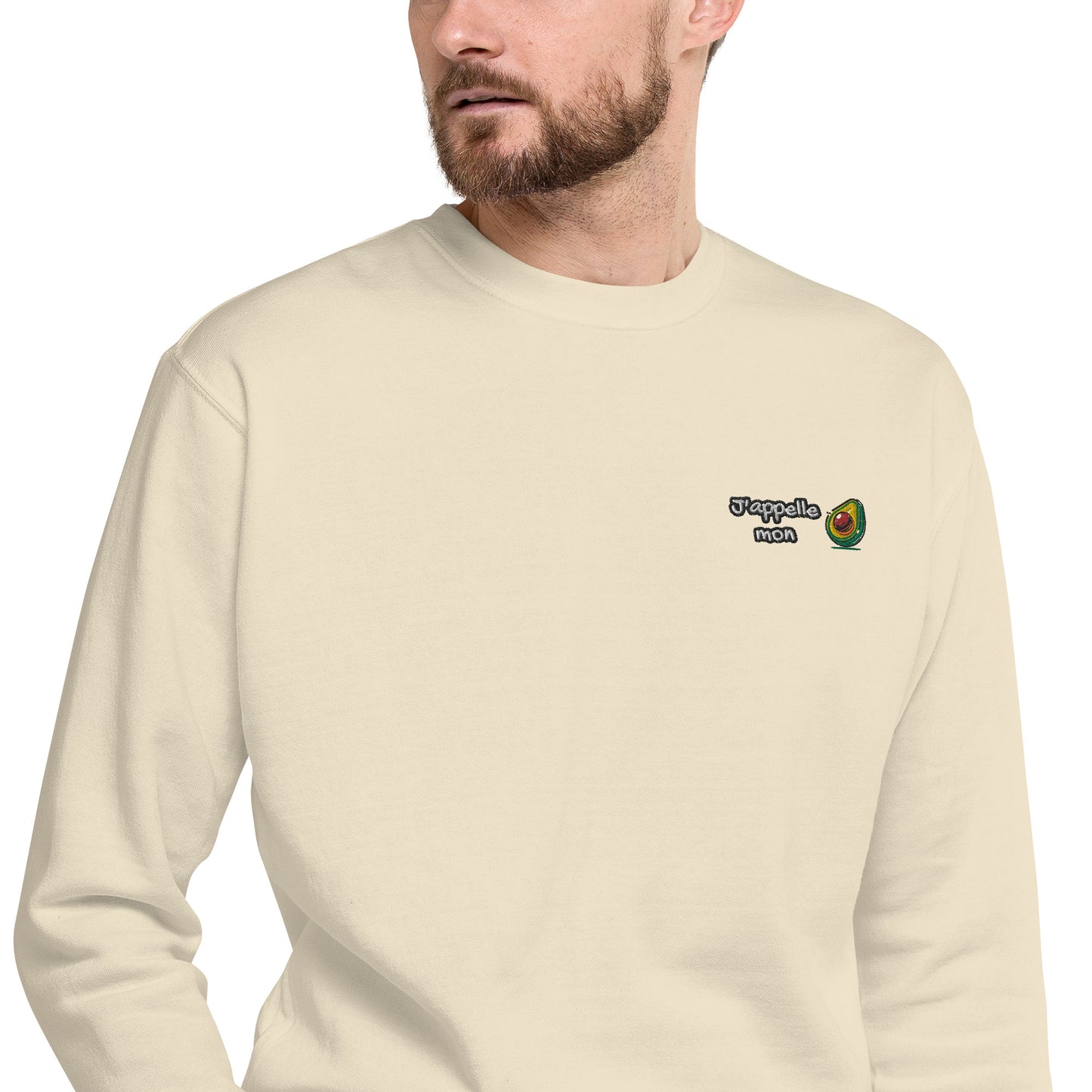 Hommes | Sweatshirt - Broderie - J'appelle mon avocat