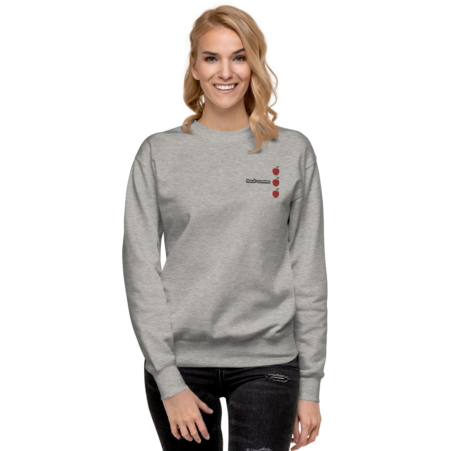 Femmes | Sweatshirt - Broderie - Haut comme 3 pommes