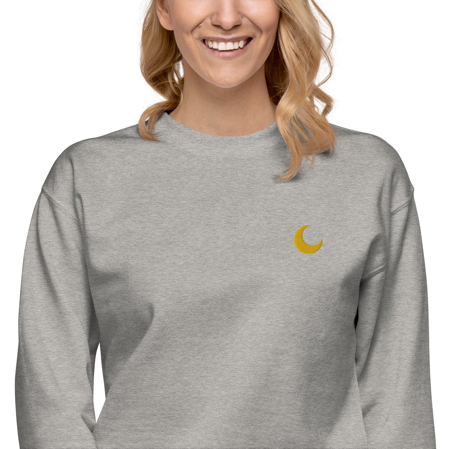 Femmes | Sweatshirt - Broderie - Croissant de lune