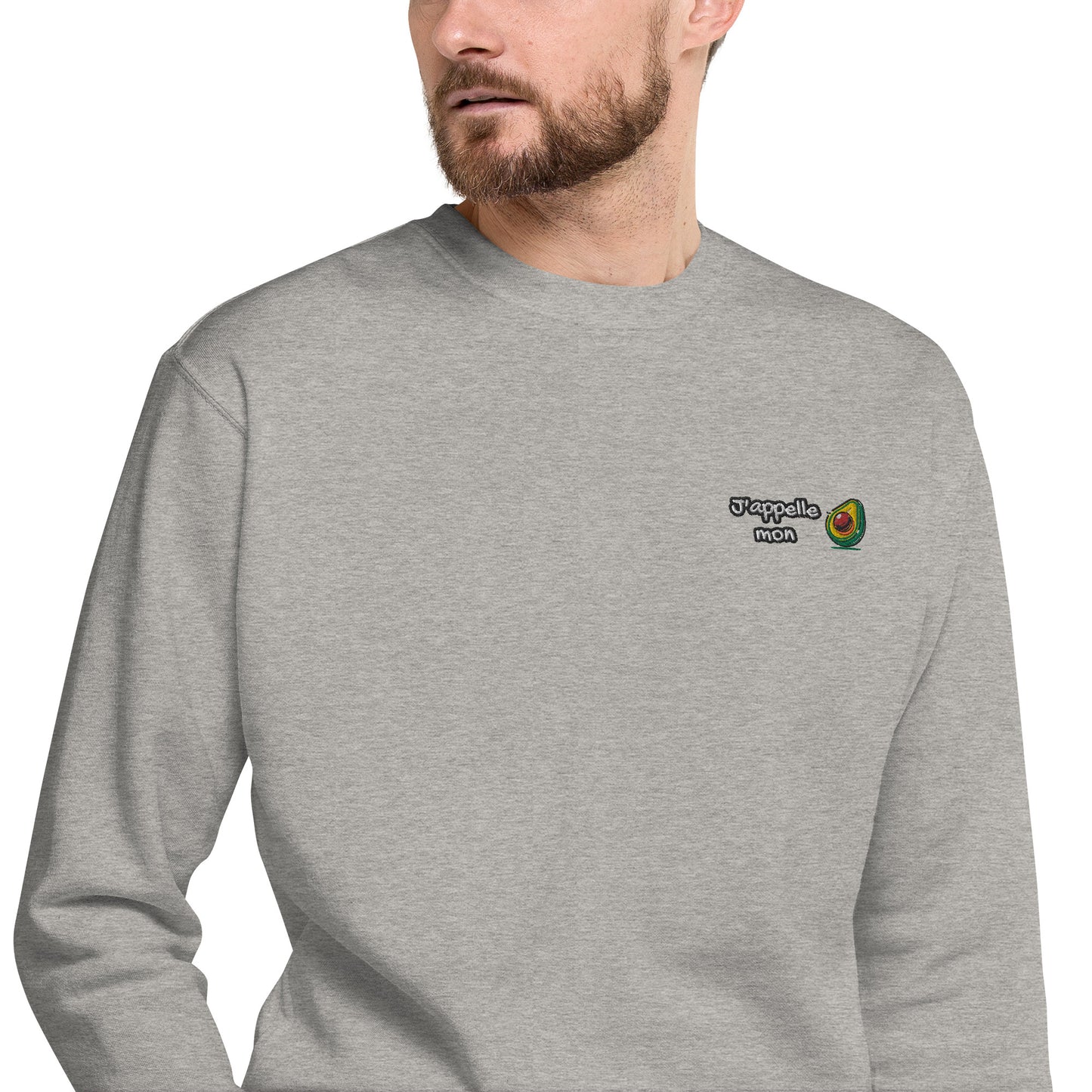 Hommes | Sweatshirt - Broderie - J'appelle mon avocat