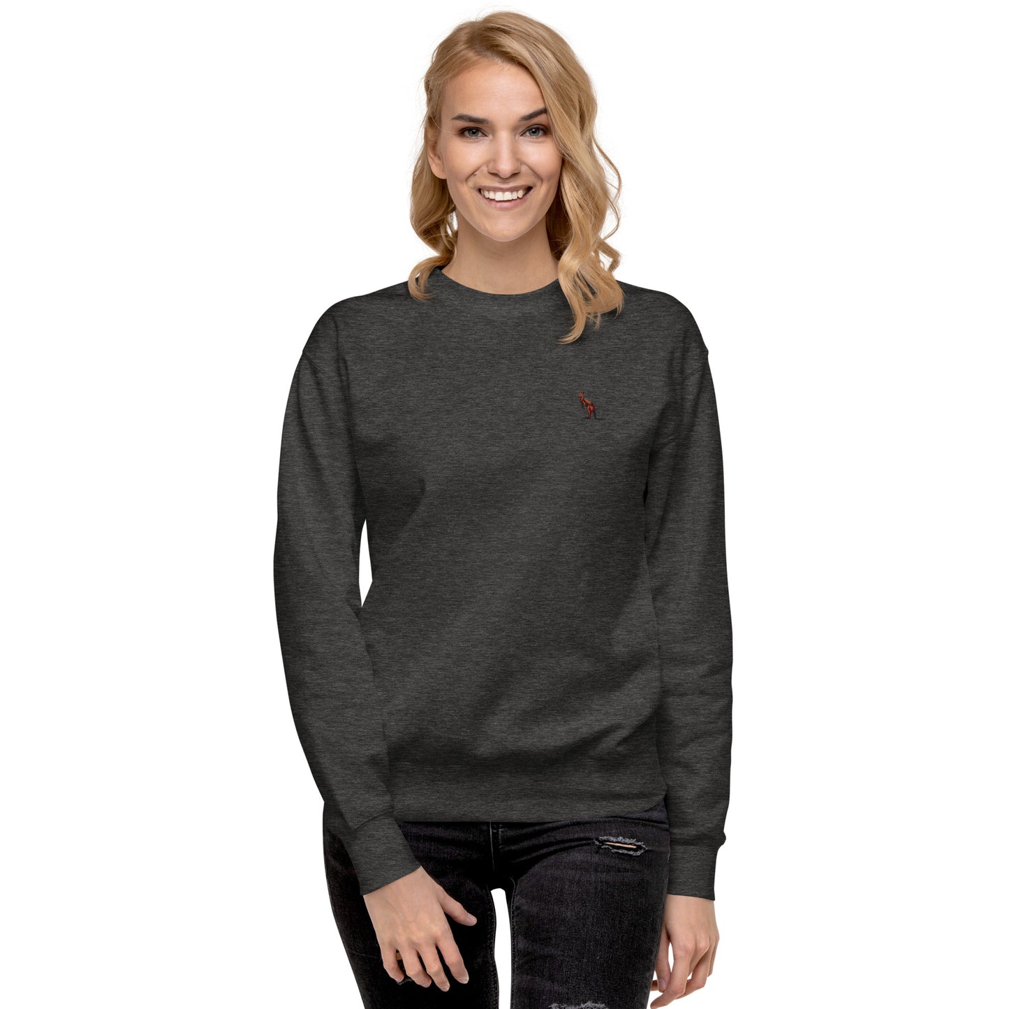 Femmes | Sweatshirt - Broderie - Kangourou