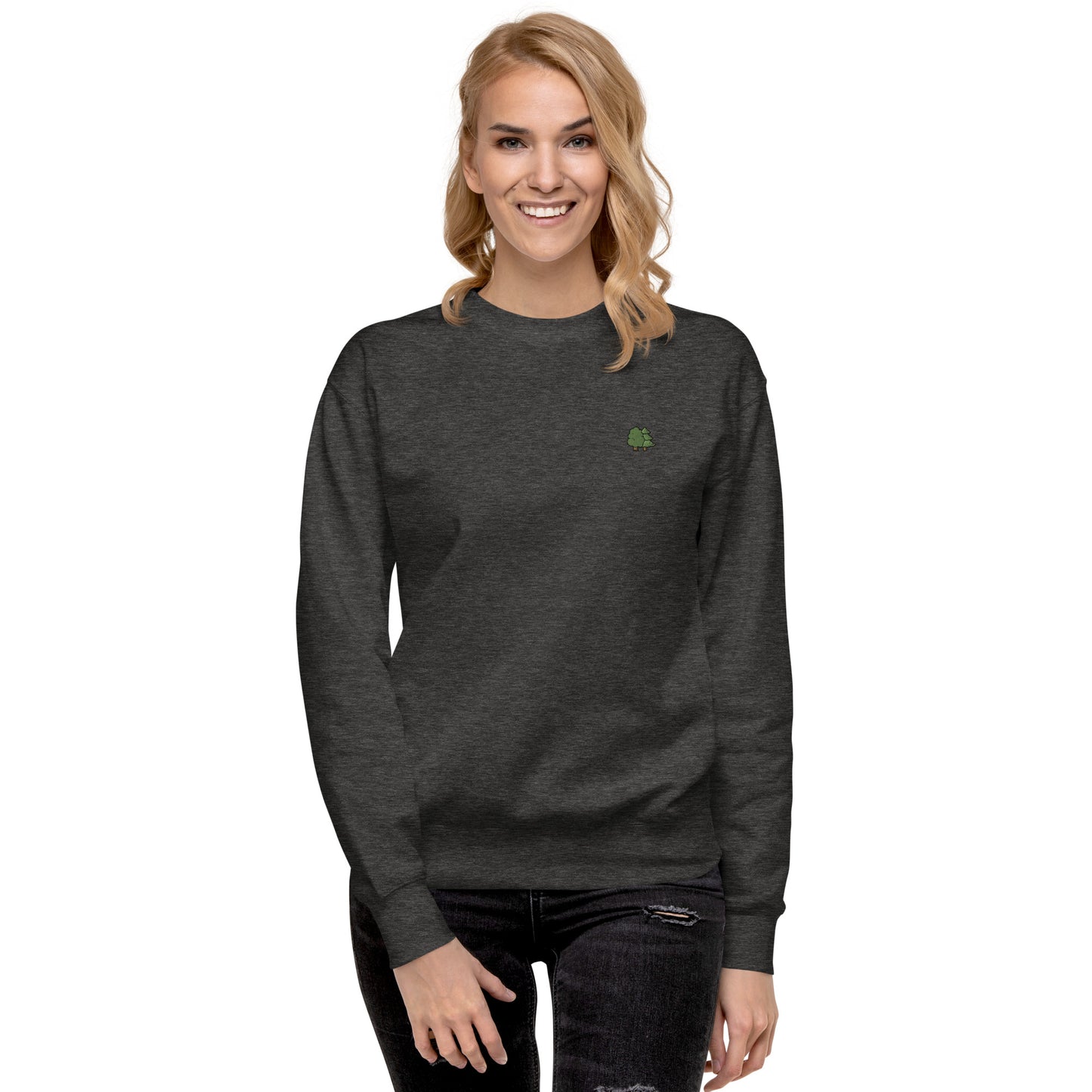 Femmes | Sweatshirt - Broderie - Sapin