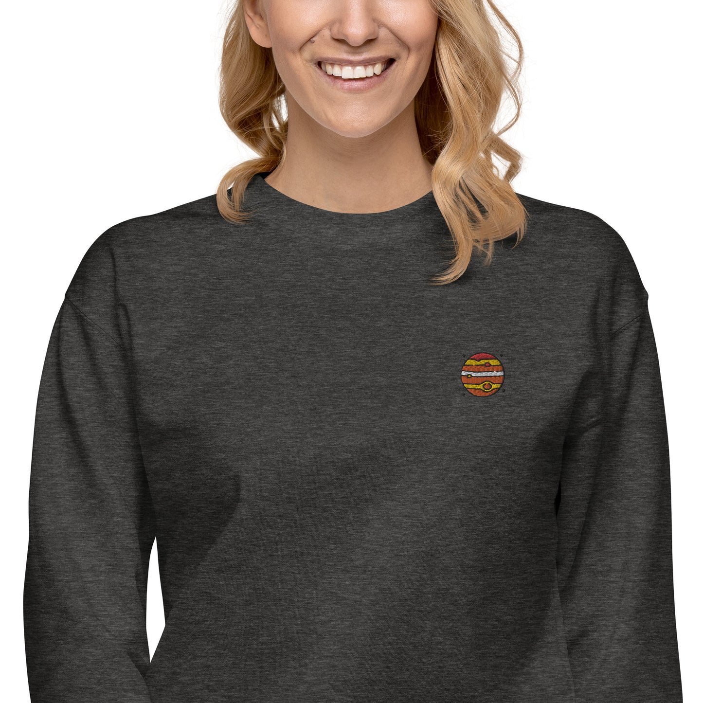 Femmes | Sweatshirt - Broderie - Jupiter