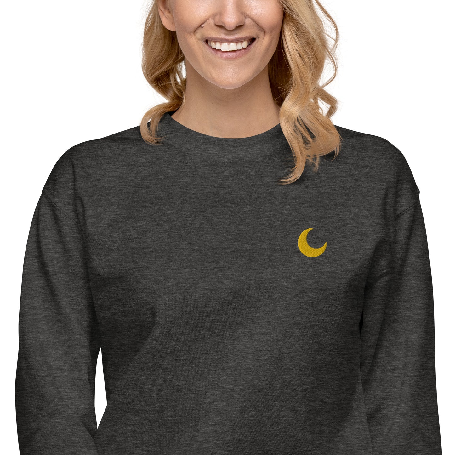 Femmes | Sweatshirt - Broderie - Croissant de lune