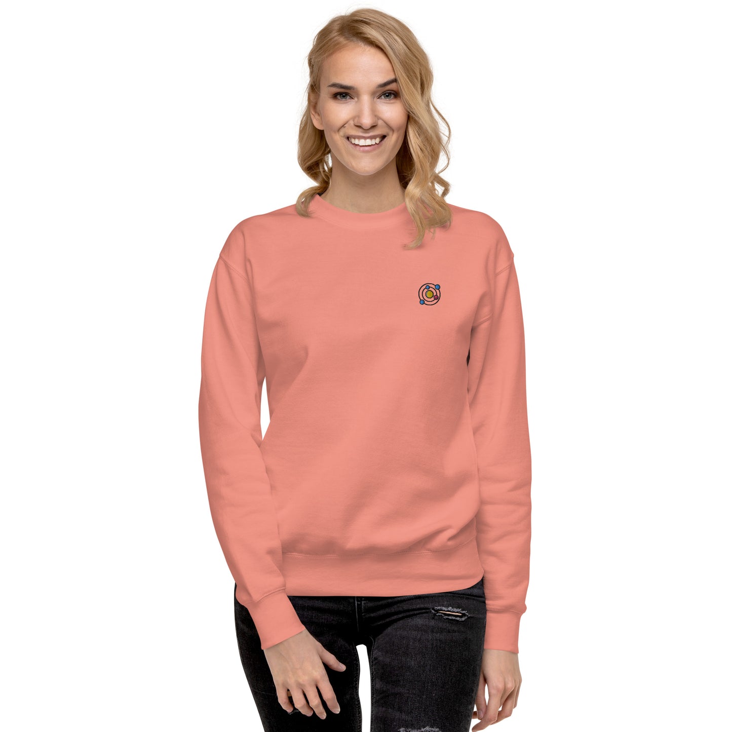 Femmes | Sweatshirt - Broderie - Système solaire