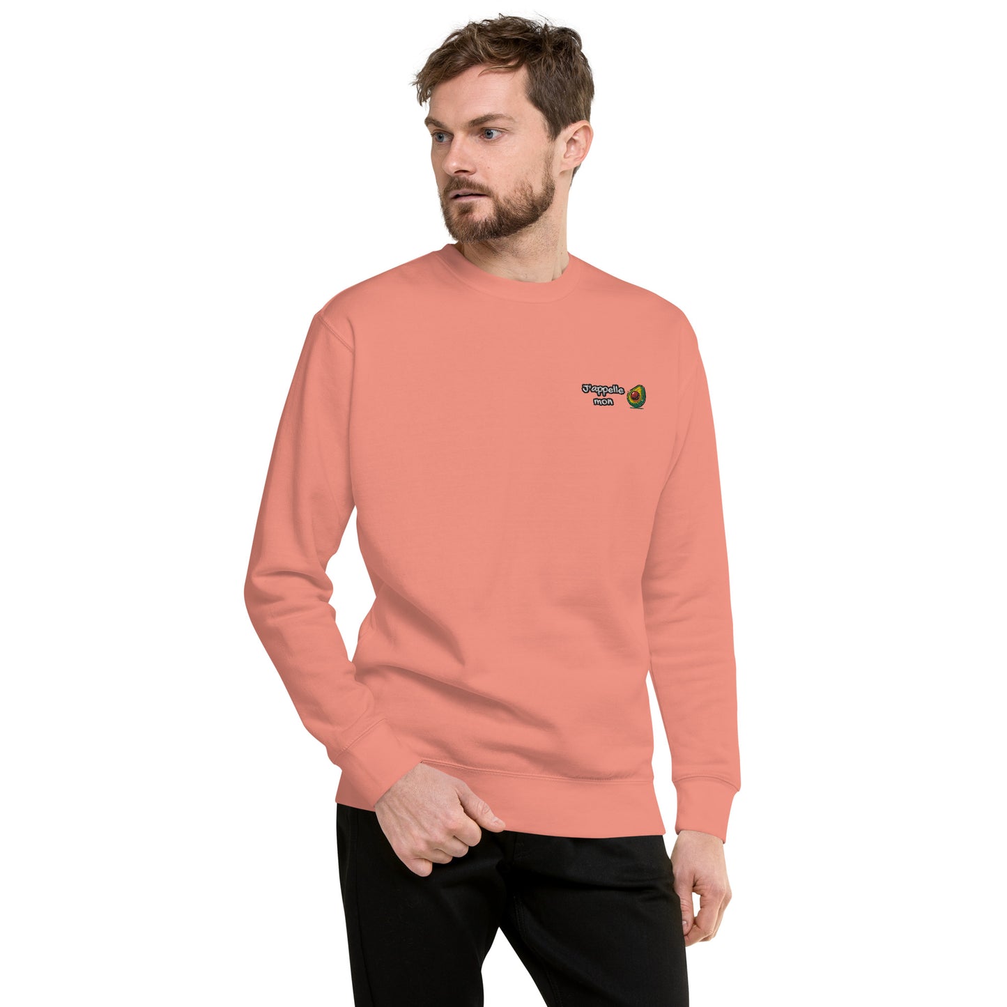 Hommes | Sweatshirt - Broderie - J'appelle mon avocat