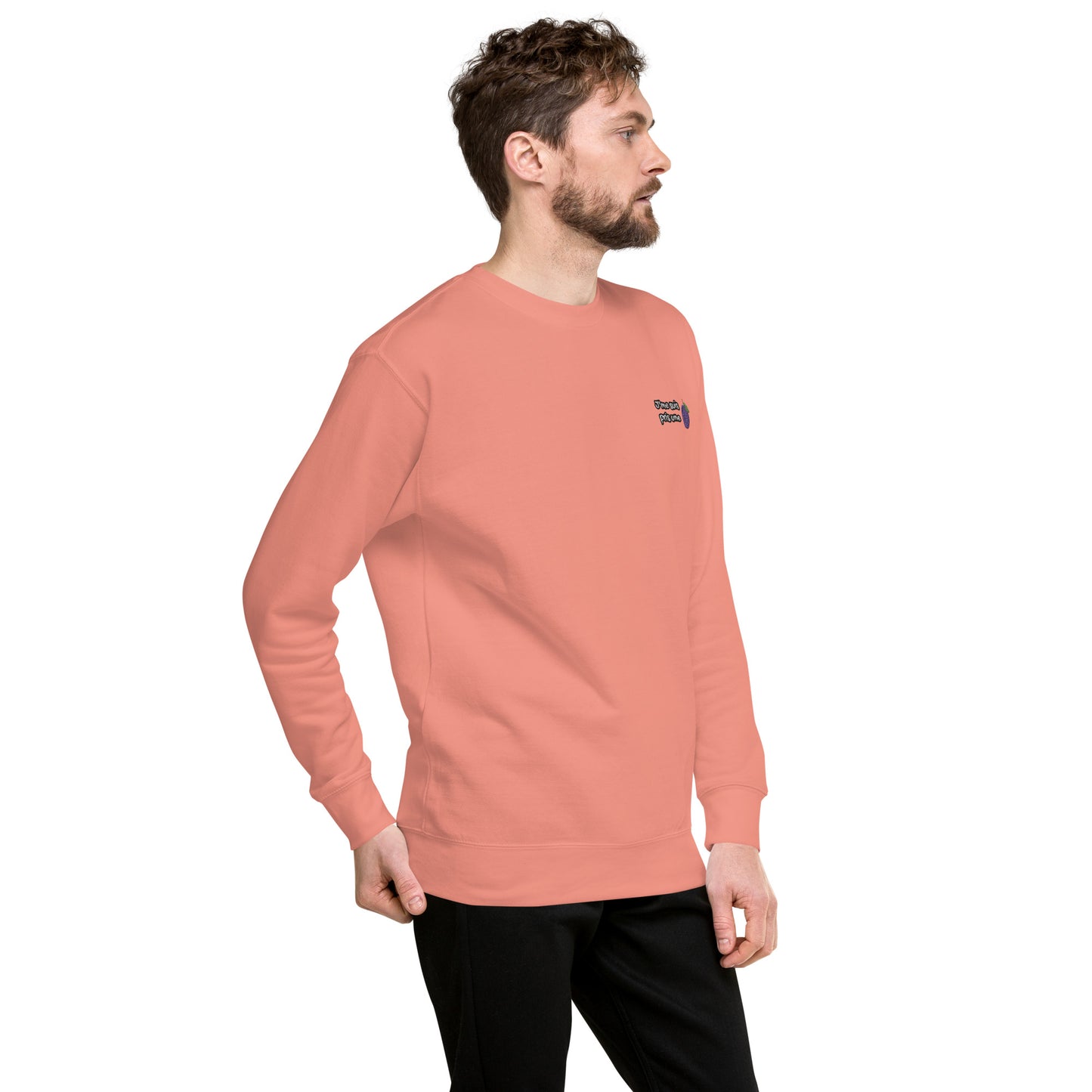 Hommes | Sweatshirt - Broderie - J'me suis pris une prune