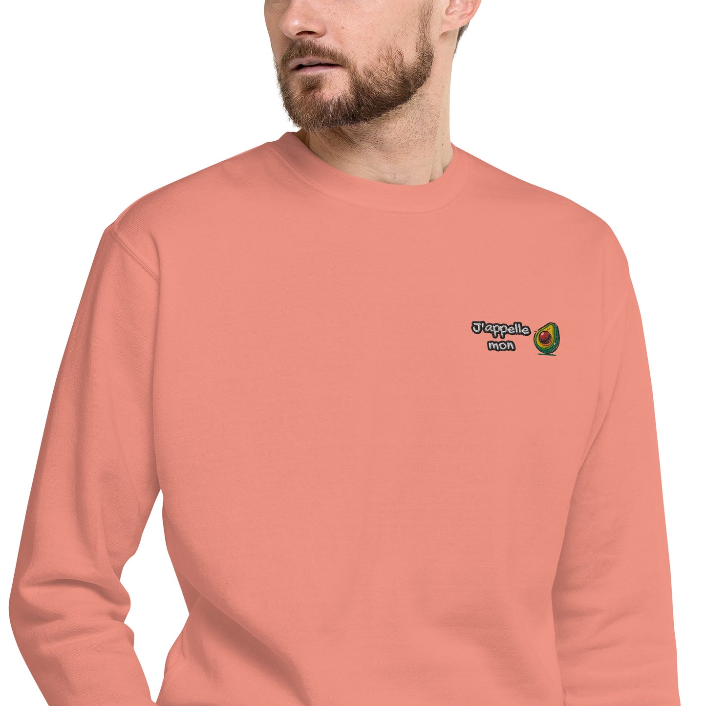 Hommes | Sweatshirt - Broderie - J'appelle mon avocat