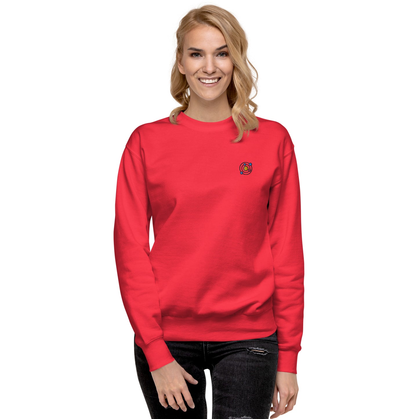 Femmes | Sweatshirt - Broderie - Système solaire