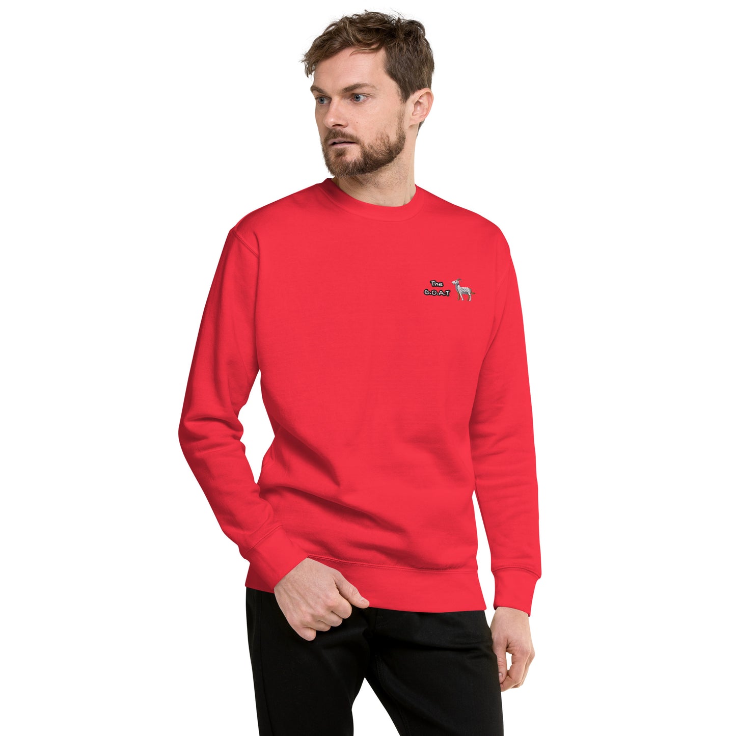 Hommes | Sweatshirt - Broderie - The GOAT