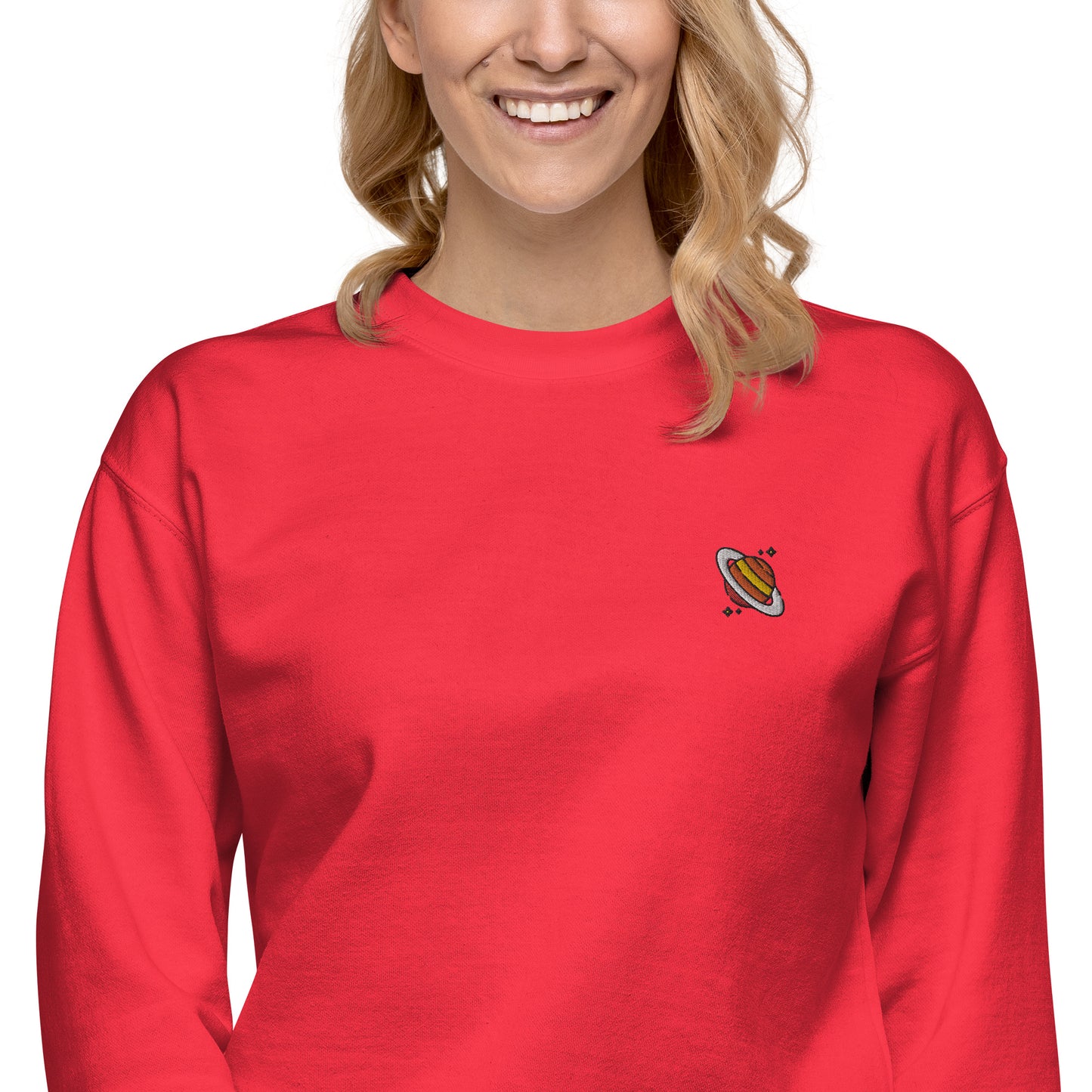 Femmes | Sweatshirt - Broderie - Saturne