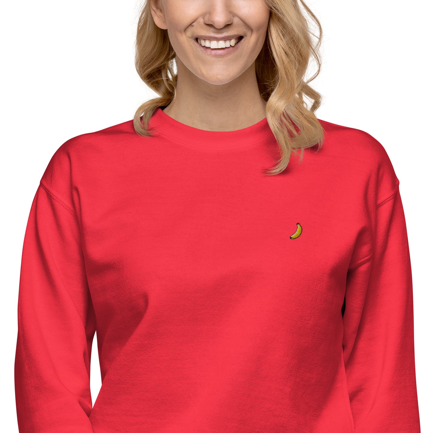 Femmes | Sweatshirt - Broderie - Banane