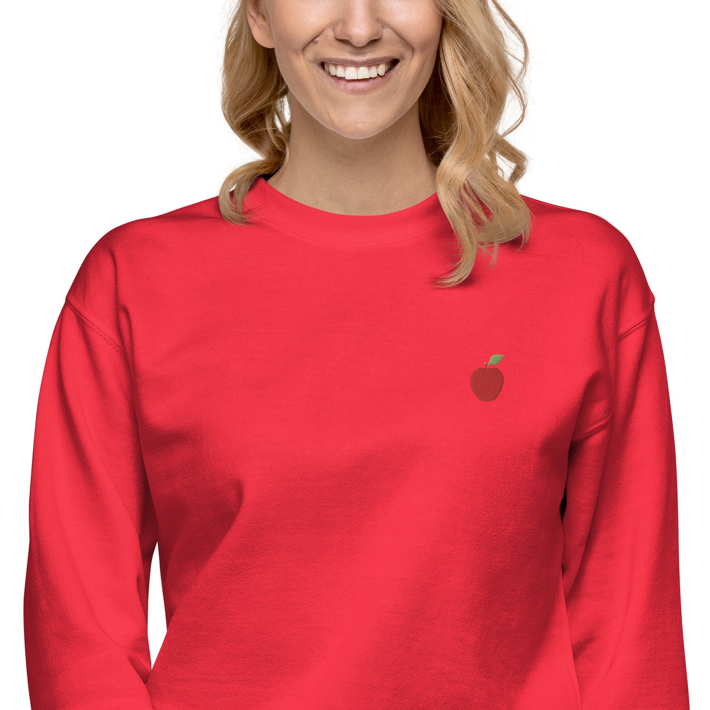 Femmes | Sweatshirt - Broderie - Pomme