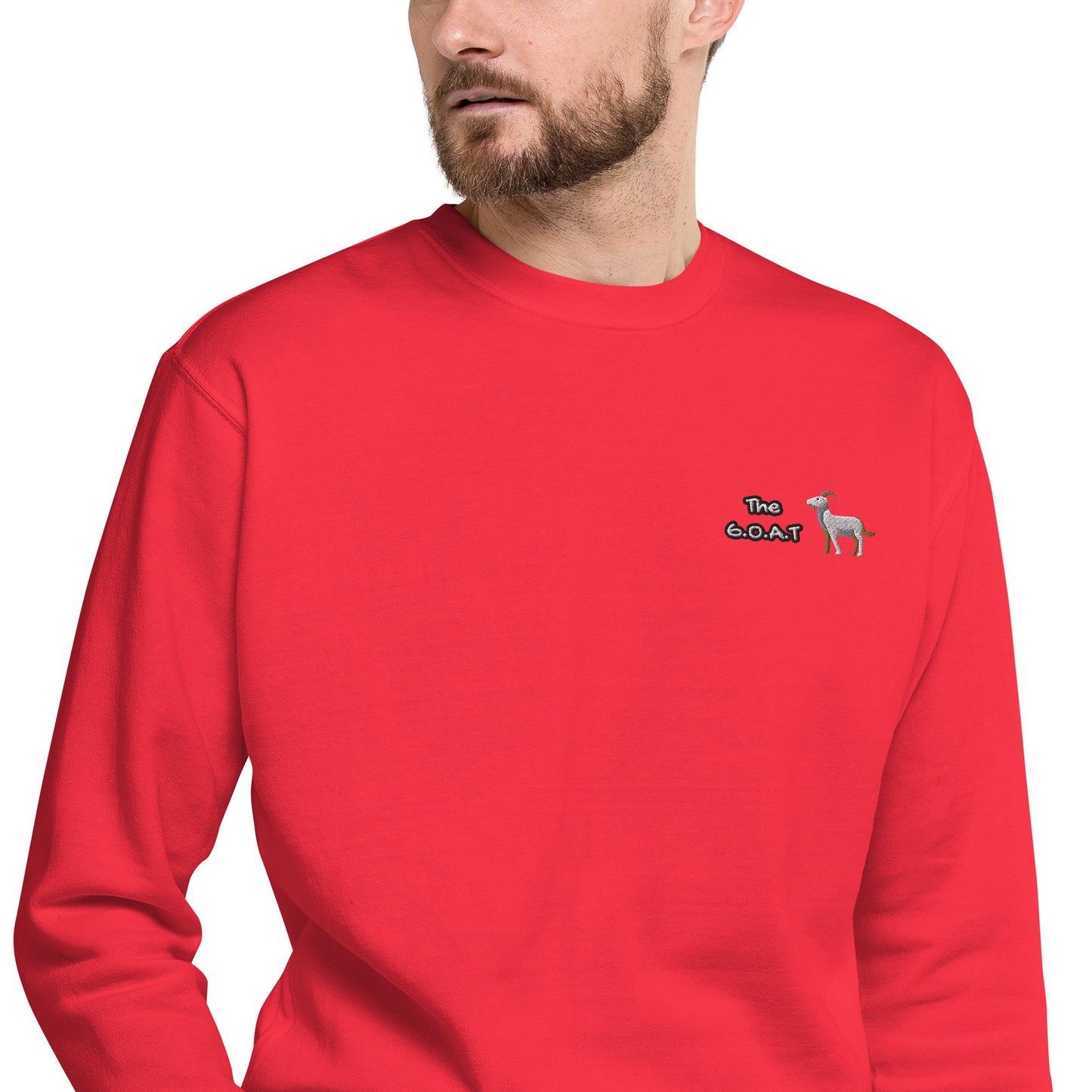 Hommes | Sweatshirt - Broderie - The GOAT