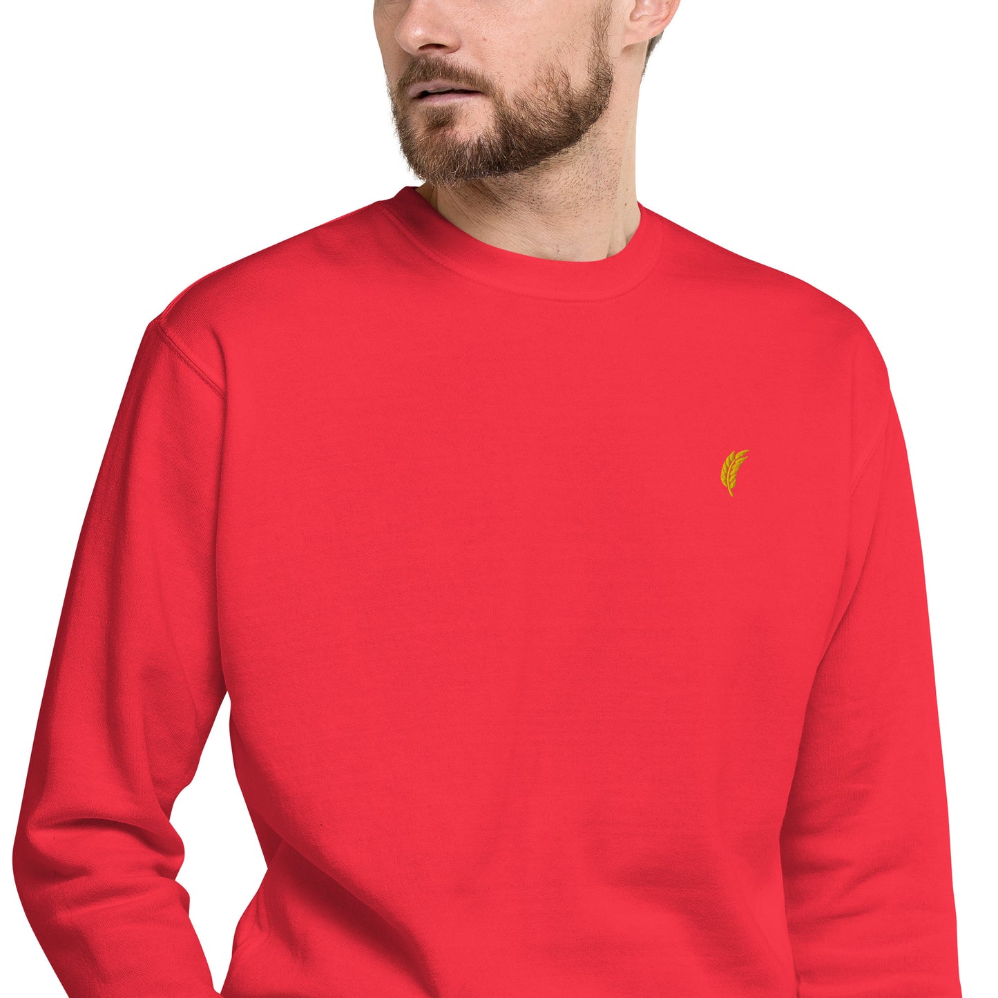 Hommes | Sweatshirt - Broderie - Blé