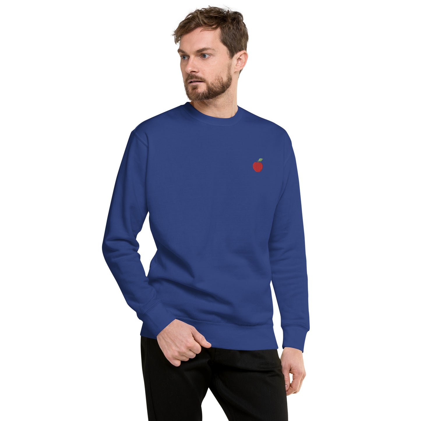 Hommes | Sweatshirt - Broderie - Pomme