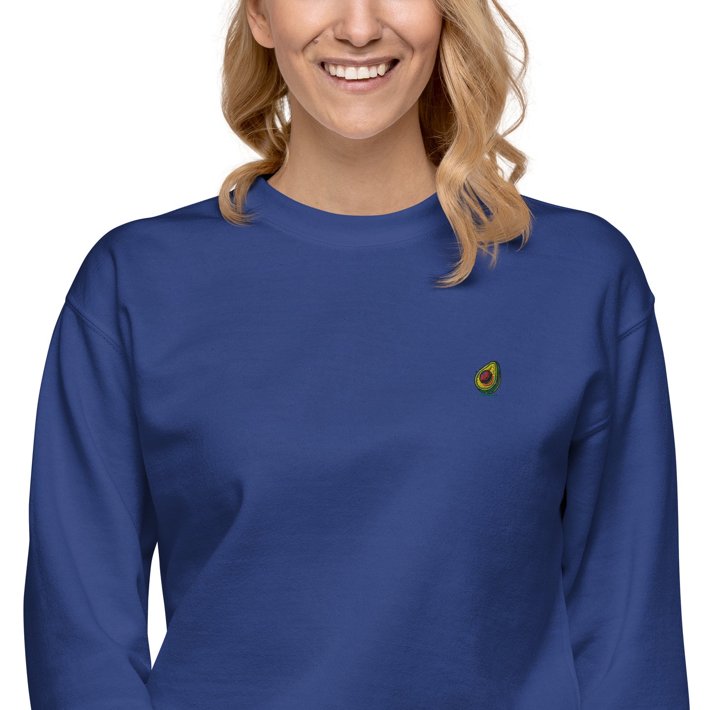 Femmes | Sweatshirt - Broderie - Avocat