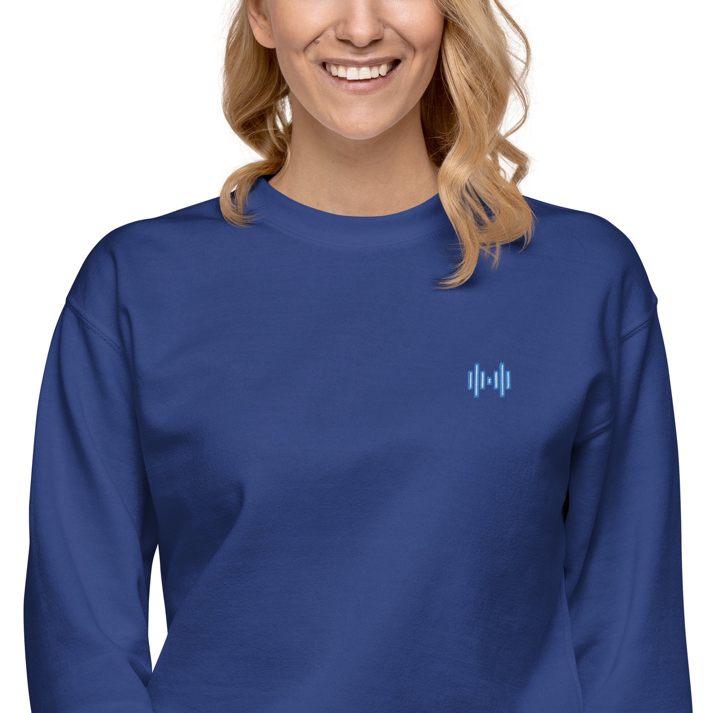 Femmes | Sweatshirt - Broderie - Ondes