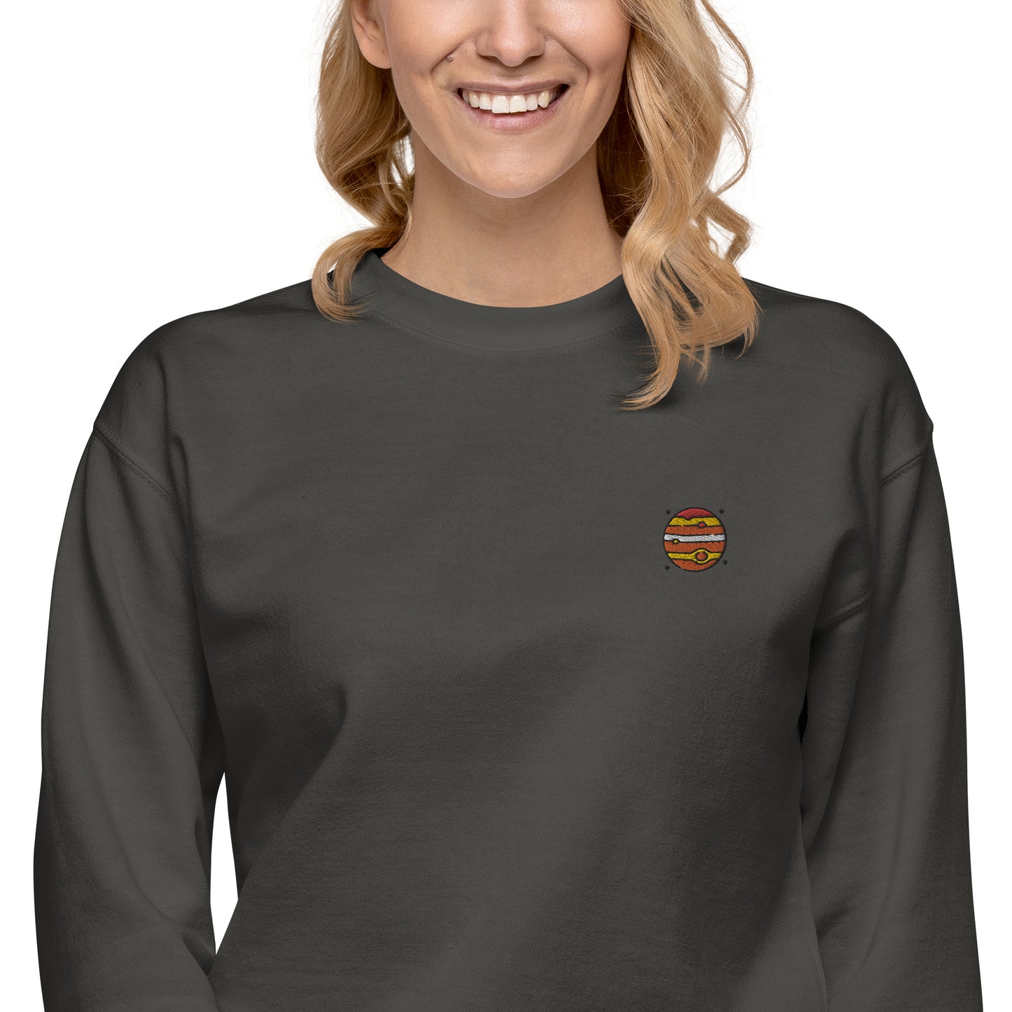 Femmes | Sweatshirt - Broderie - Jupiter