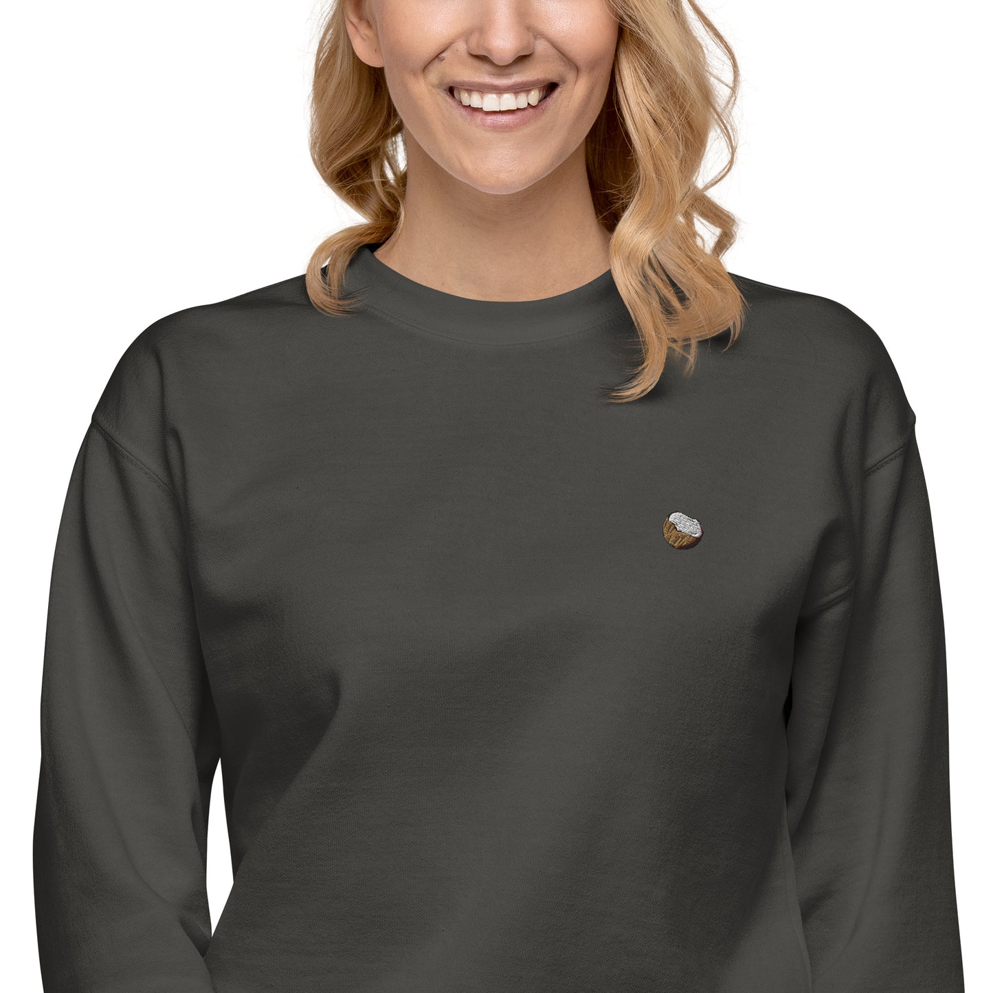 Femmes | Sweatshirt - Broderie - Noix de coco