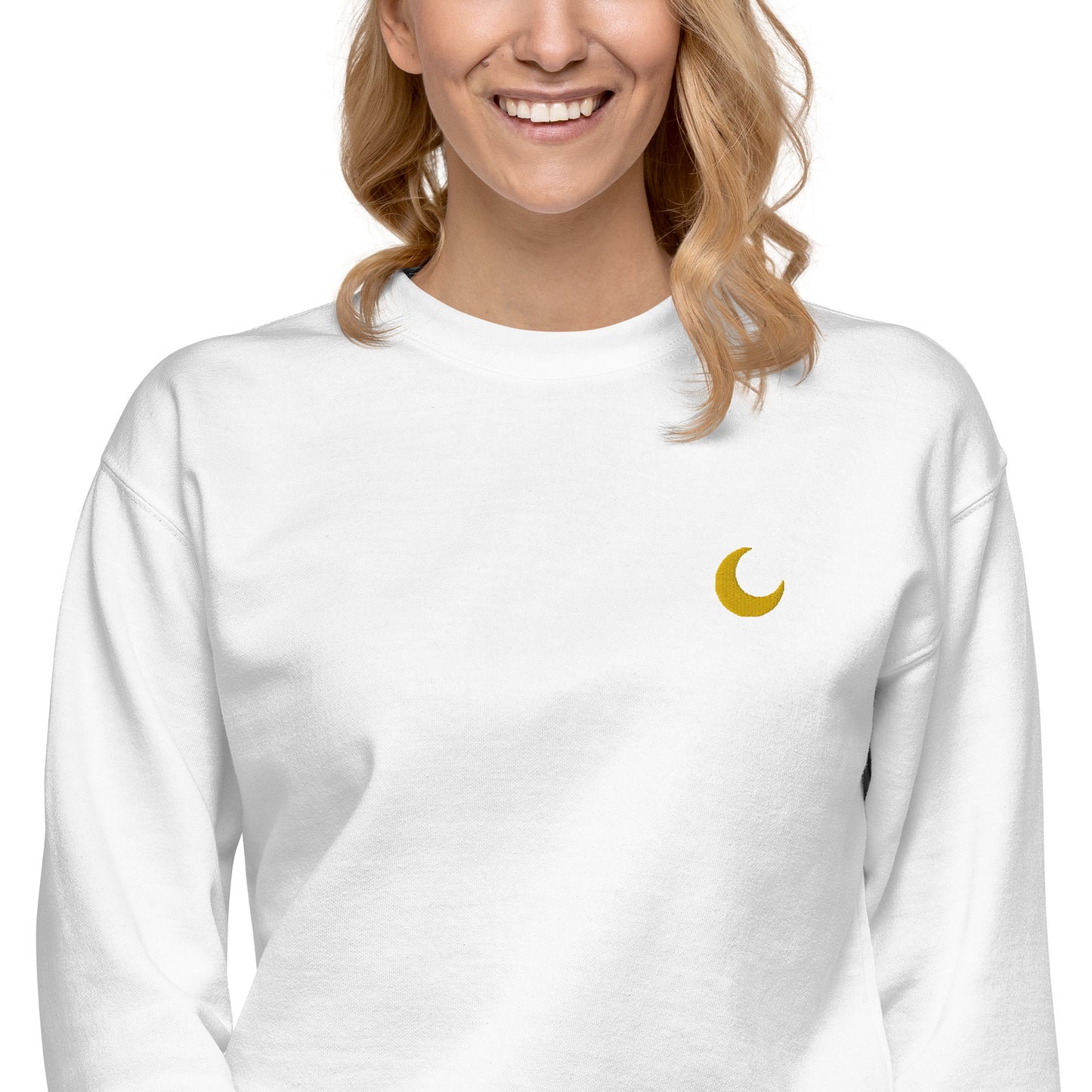 Femmes | Sweatshirt - Broderie - Croissant de lune