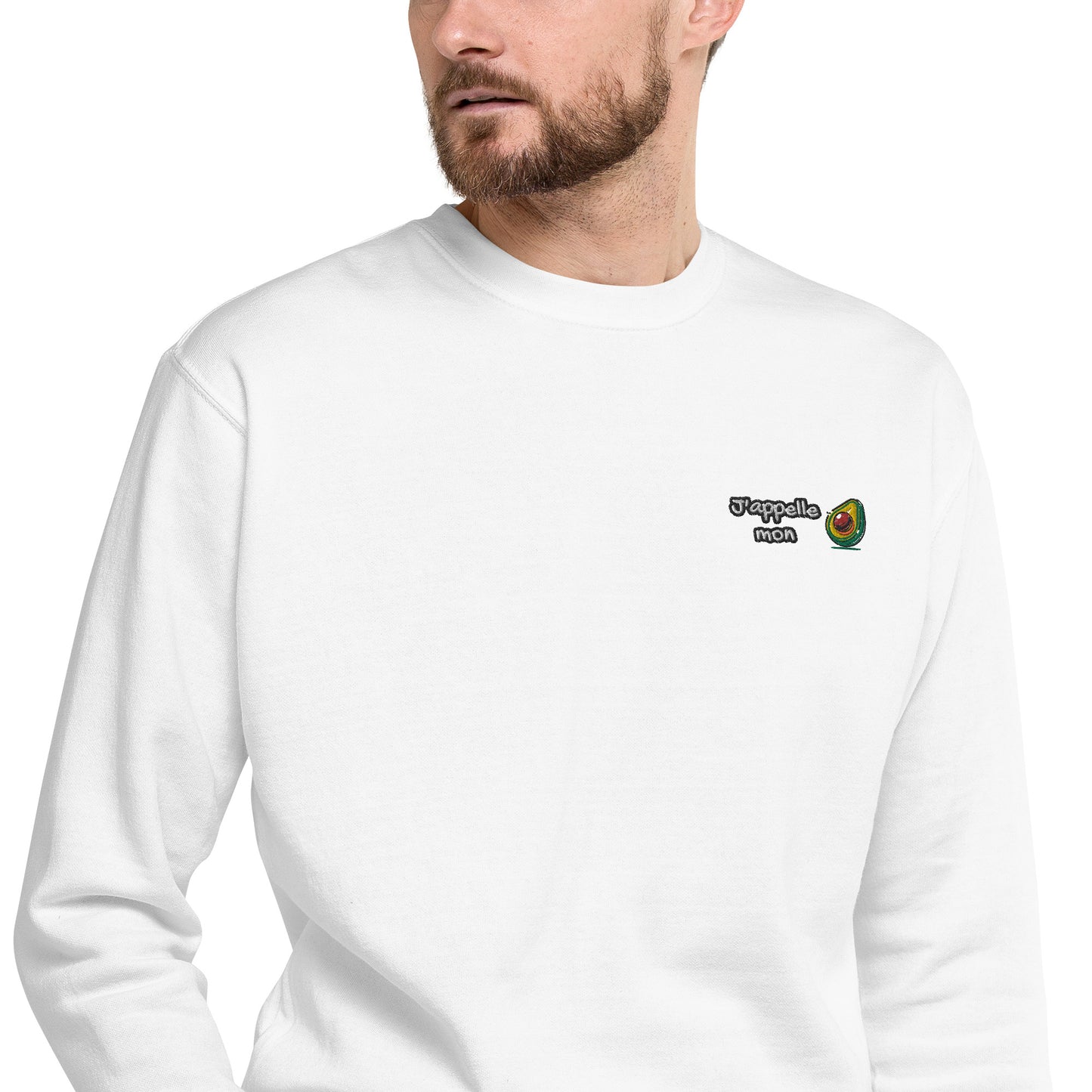 Hommes | Sweatshirt - Broderie - J'appelle mon avocat