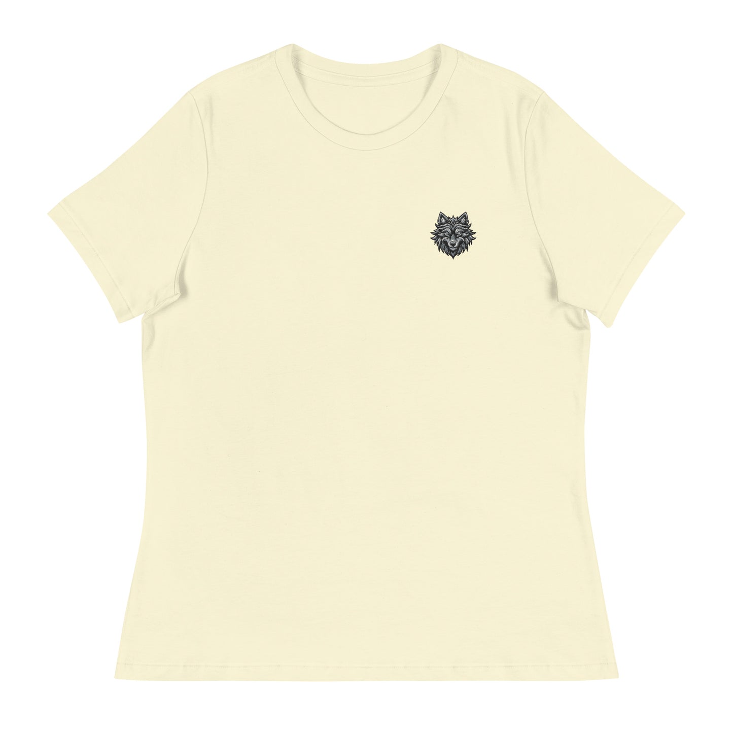 Femmes | T-Shirt - Broderie - Loup