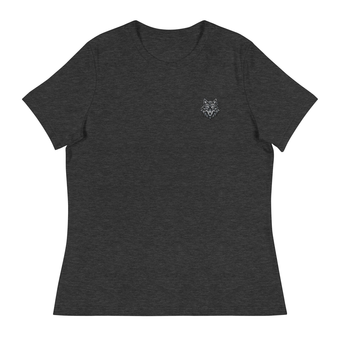 Femmes | T-Shirt - Broderie - Loup