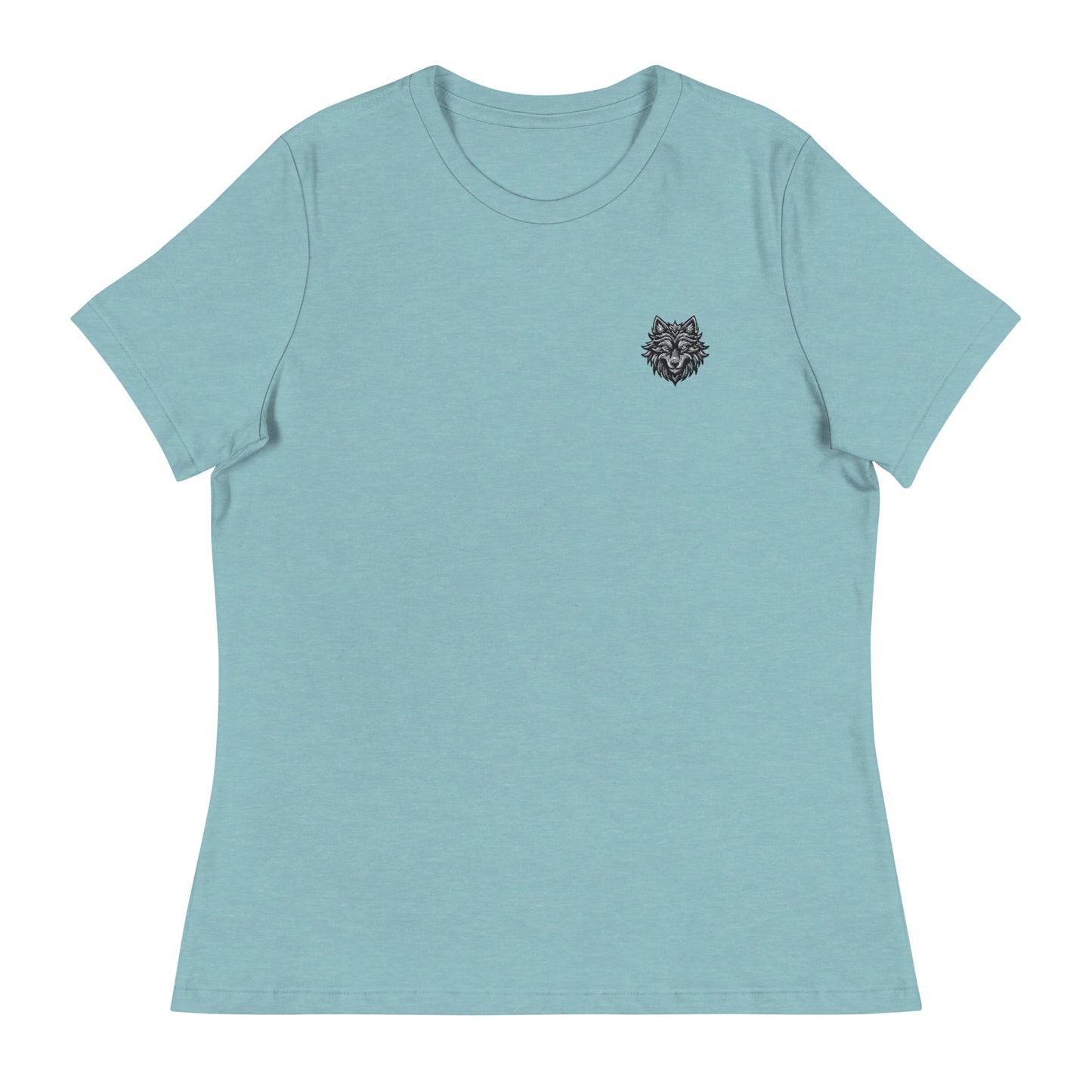 Femmes | T-Shirt - Broderie - Loup