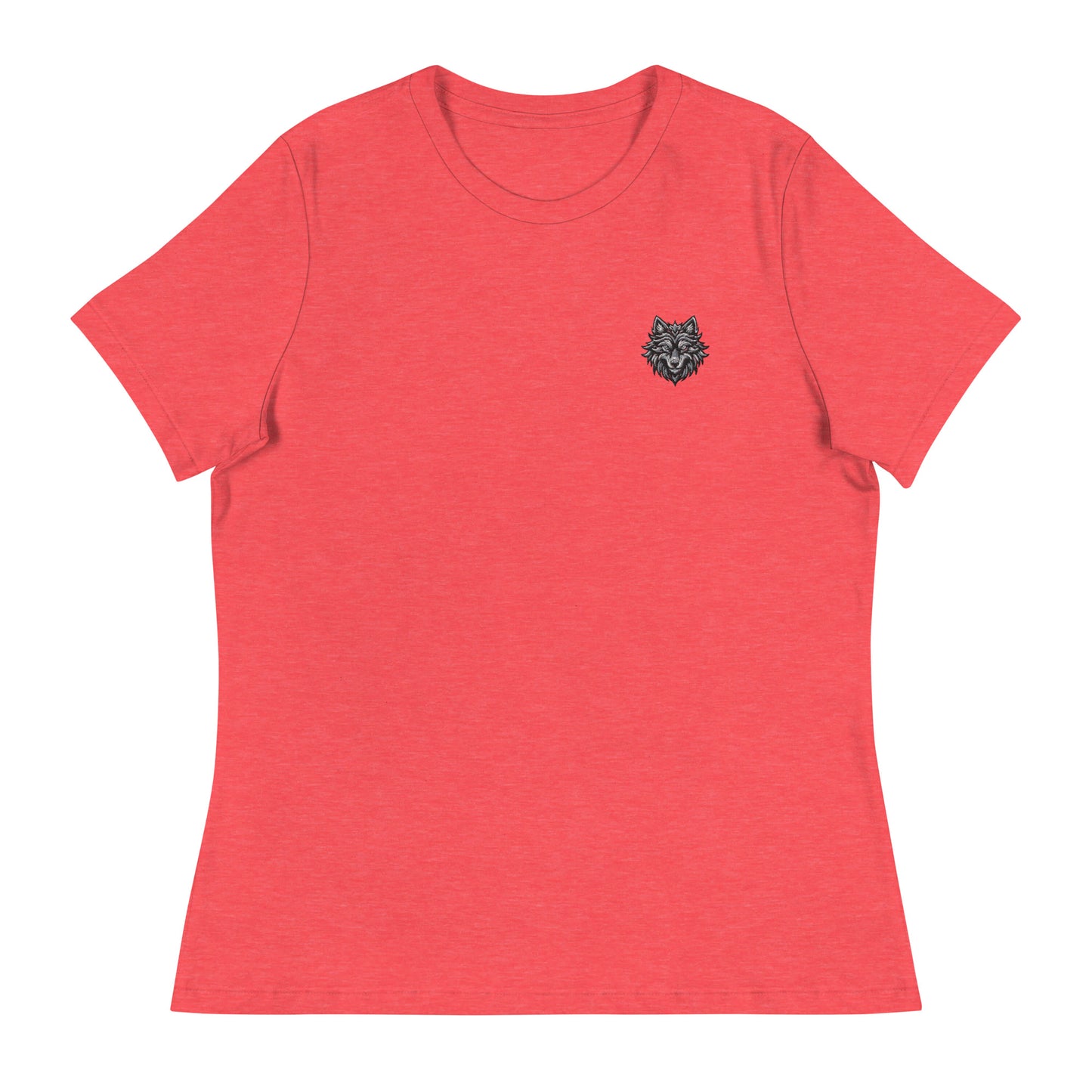 Femmes | T-Shirt - Broderie - Loup