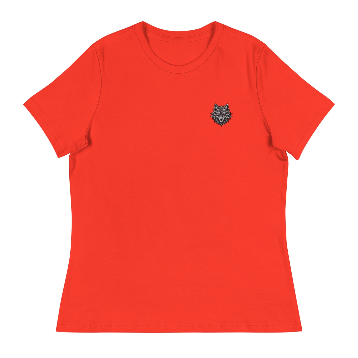 Femmes | T-Shirt - Broderie - Loup