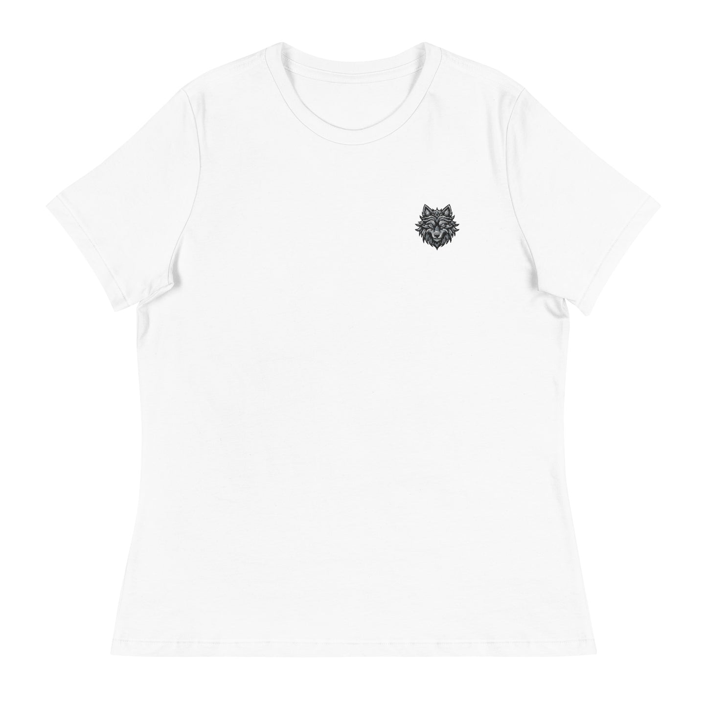 Femmes | T-Shirt - Broderie - Loup